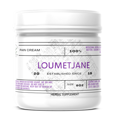 LouMetJane Herbal Pain Relief Cream